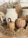 Scalloped seagrass tray