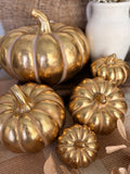 Golden pumpkin