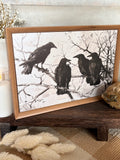 The crow print