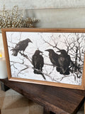 The crow print