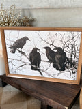The crow print