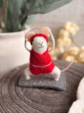 The yoga the mouse ornament