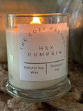The Cozy Factory hand poured Soy Wax Candle