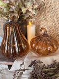 The glass pumpkin