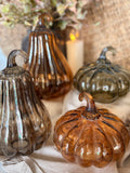The glass pumpkin