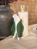 Salvador the mouse ornament