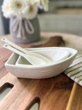 The row boat serving dish set