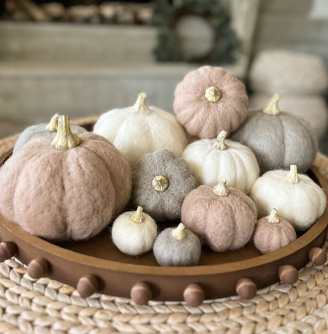 The Felt Pumpkin