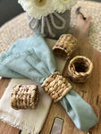 The seagrass napkin rings
