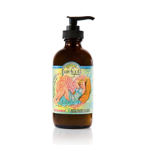 Barefoot Venus 100% Natural Macadamia Oil Body Cream - Coconut Kiss