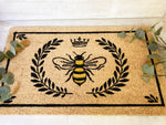 The Queen Bee Door Mat