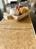 The Honey Stonewashed Table Runner