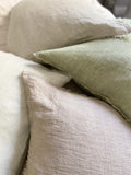 The Linen Fringe Pillows