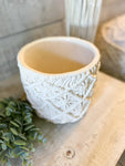 The Knit Clay Planter