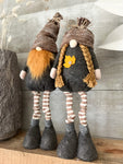 Jack & Jill the standing Gnomes