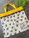 The bumble bee tote bag