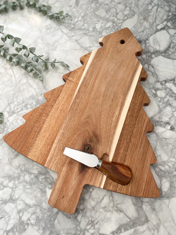 The tree serving board set