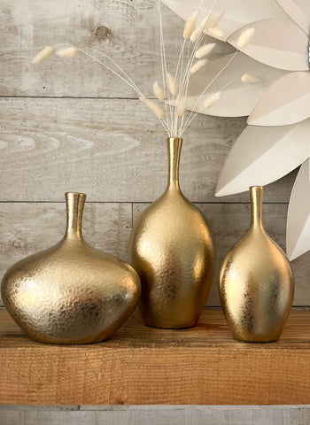 The Lilo Hammered Vase