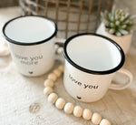 Love you more mug
