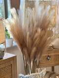 The Large Faux Pampas - White