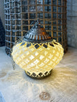 The Battery Operated Lantern - white round