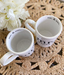 Mr & Mrs right Mug Set
