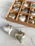 The Mercury Heart Ornaments - set of 12